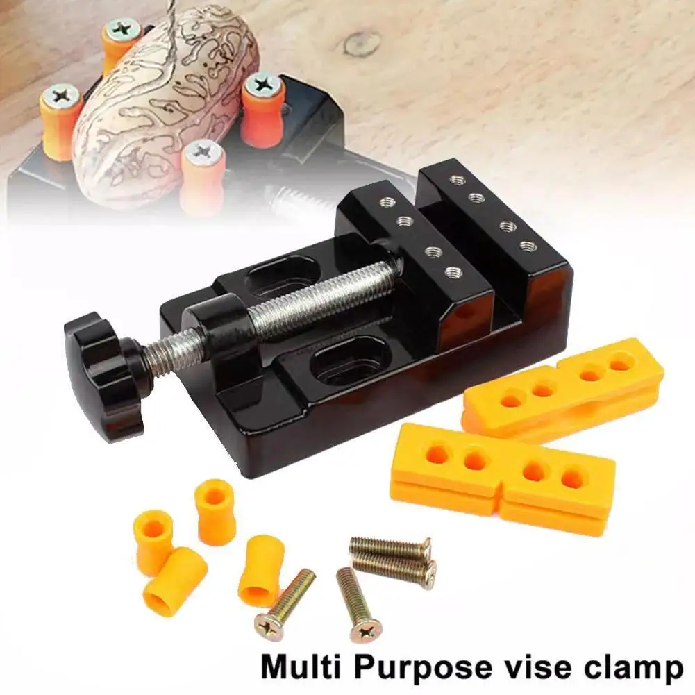 Mini Bench Clamp Flat Table Vice Adjustable Drill Press Vice for DIY Jewelry Walnut Nuclear Drilling Carving Watch Repair Tool
Mini Bench Clamp Flat Table Vice Adjustable Drill Press Vice for DIY Jewelry Walnut Nuclear Drilling Carving Watch Repair Tool