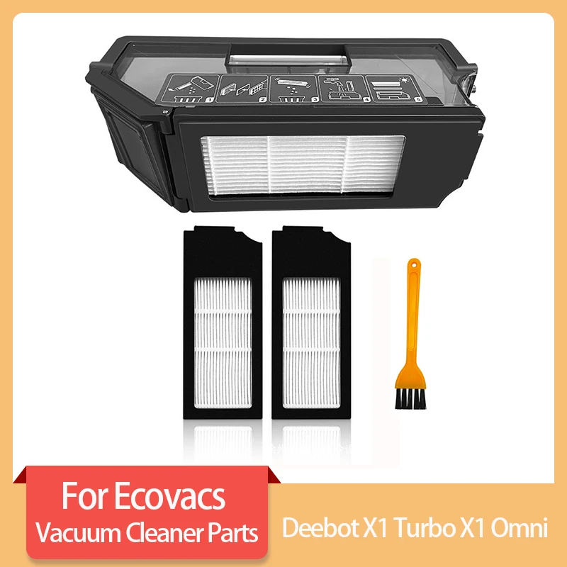 Dust Box With HEPA Filter Parts For Ecovacs Deebot X1 Turbo X1 Omni Vaccum Cleaner Dust Collecting Box Replacement Accessories
Dust Box With HEPA Filter Parts For Ecovacs Deebot X1 Turbo X1 Omni Vaccum Cleaner Dust Collecting Box Replacement Accessories