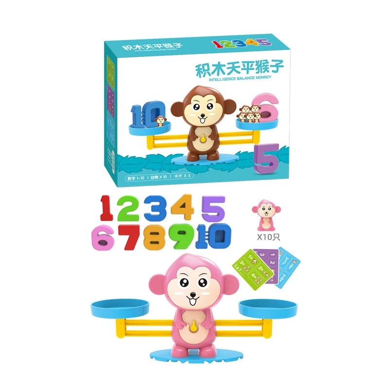 Children Creative Balance Game Digtal Math Board Balance Scale with Number&Animals Pattern Portable Educational Toys
Children Creative Balance Game Digtal Math Board Balance Scale with Number&Animals Pattern Portable Educational Toys