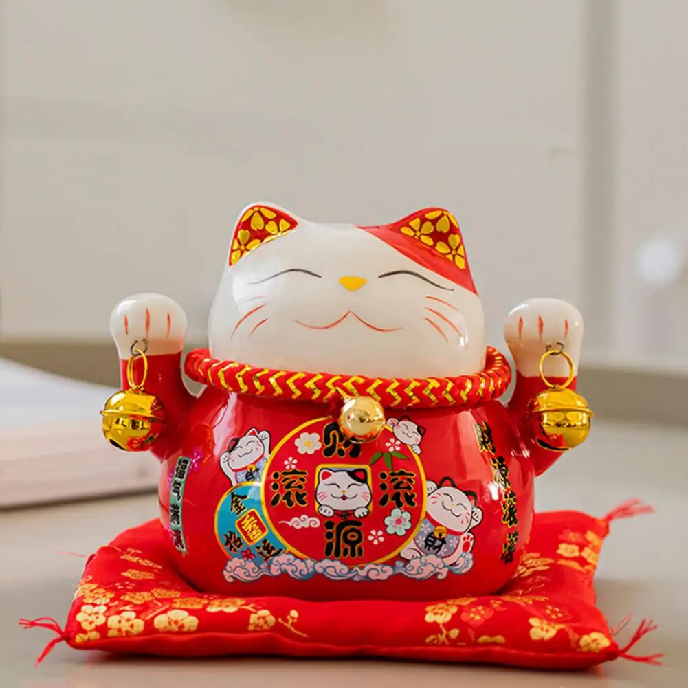 Lovely Saving Jar Anti-aging Compact Japanese Good Luck Cat Coin Bank Ceramic Money Saving Box for Gift
Lovely Saving Jar Anti-aging Compact Japanese Good Luck Cat Coin Bank Ceramic Money Saving Box for Gift