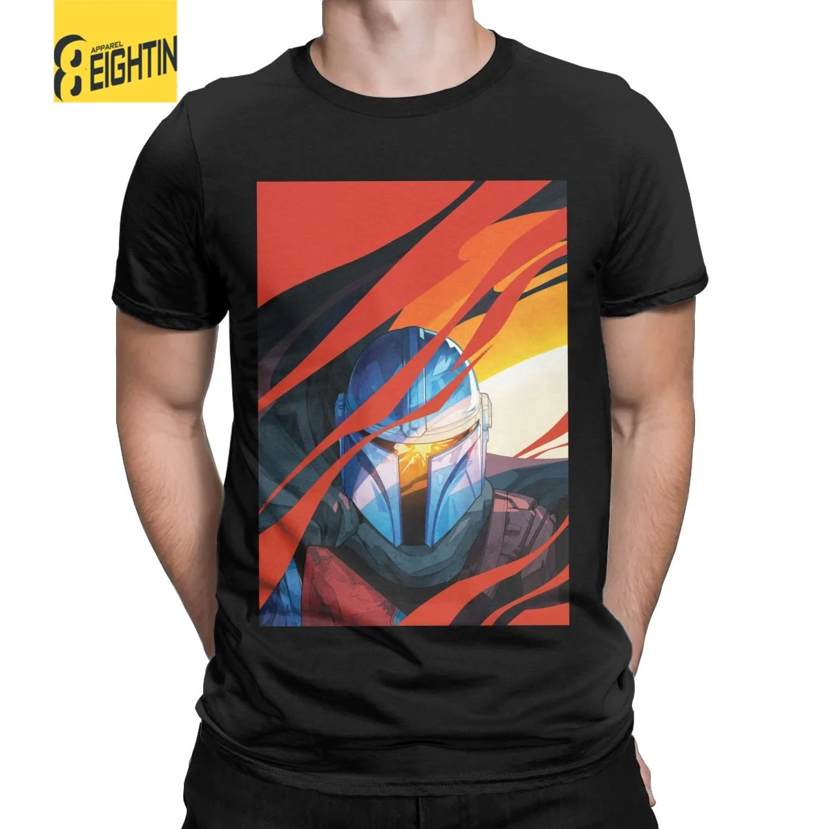 The Mandalorian Men's T Shirts Star Wars Novelty Unisex Tees Short Sleeve Round Collar T-Shirts 100% Cotton Gift Idea Tops
The Mandalorian Men's T Shirts Star Wars Novelty Unisex Tees Short Sleeve Round Collar T-Shirts 100% Cotton Gift Idea Tops