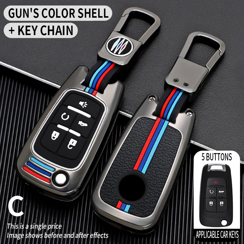 

Car Key Case Cover Shells For Buick Encore Lacrosse Skylark Rendezvous For Cruze Chevrolet Sonic Trax Cruze Accessori 2011