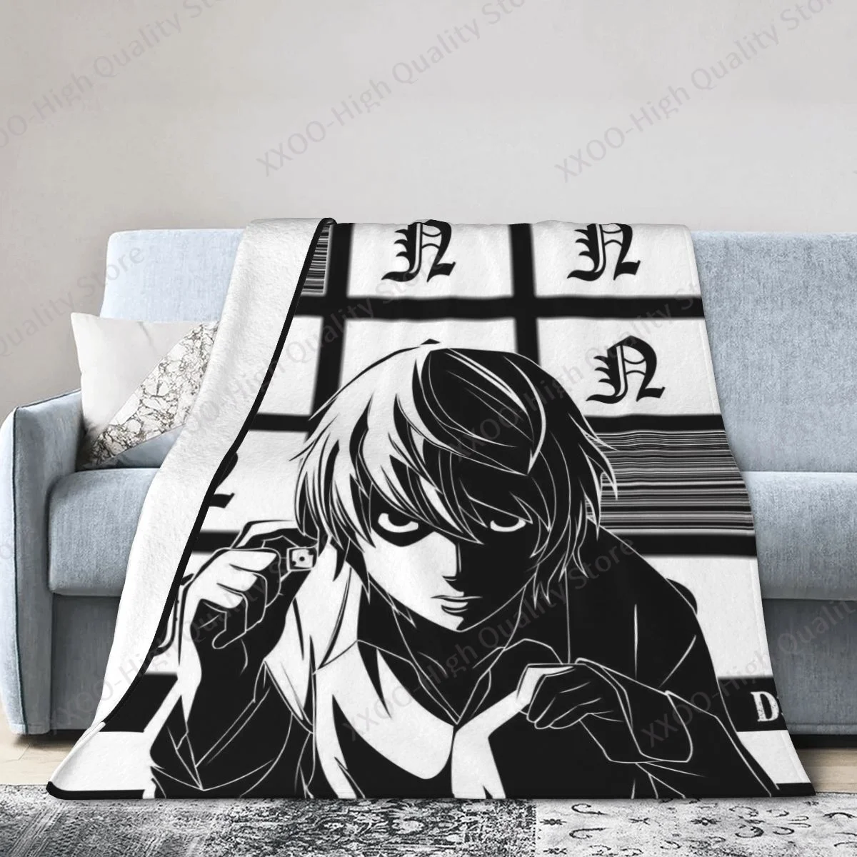 Death Note Anime 3D-3d Printed Fleece Blanket Blanket Sofa Bed Blanket Super Soft Thermal Blanket Luxury Blanket Flannel Blanket
Death Note Anime 3D-3d Printed Fleece Blanket Blanket Sofa Bed Blanket Super Soft Thermal Blanket Luxury Blanket Flannel Blanket