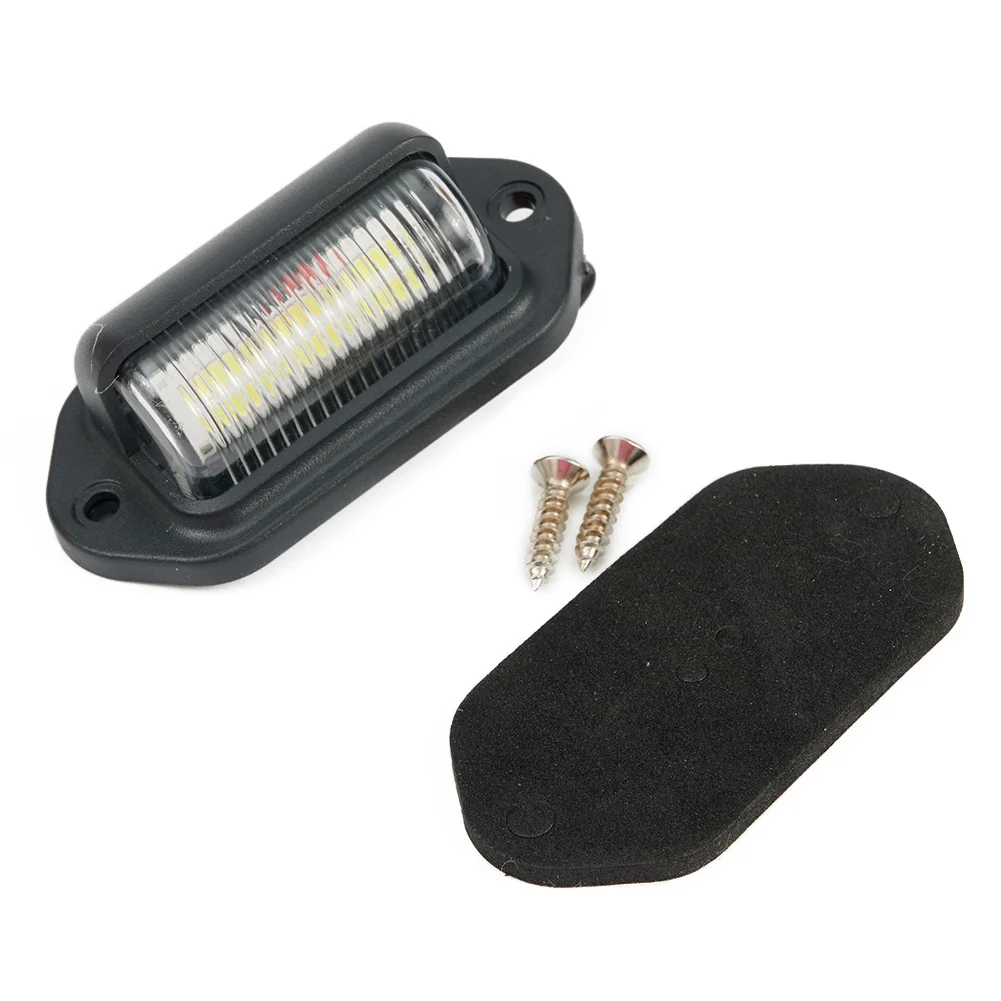 1pc Car Trailer License Plate Light 12V Lamp With Screws White Super Bright Parts Waterproof LED License Plate Light
1pc Car Trailer License Plate Light 12V Lamp With Screws White Super Bright Parts Waterproof LED License Plate Light