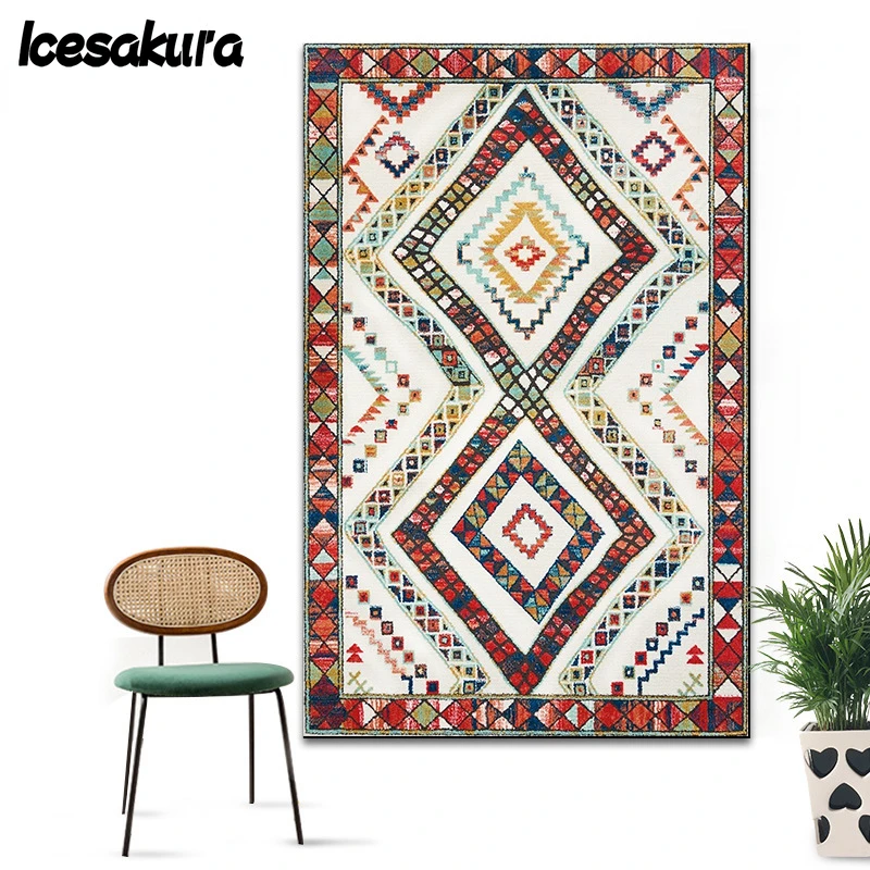 Bohemian Living Room Sofa Big Carpet Morocco Homestay Hotel Sofa Coffee Table Cushion Bedroom Bedside Blanket
Bohemian Living Room Sofa Big Carpet Morocco Homestay Hotel Sofa Coffee Table Cushion Bedroom Bedside Blanket