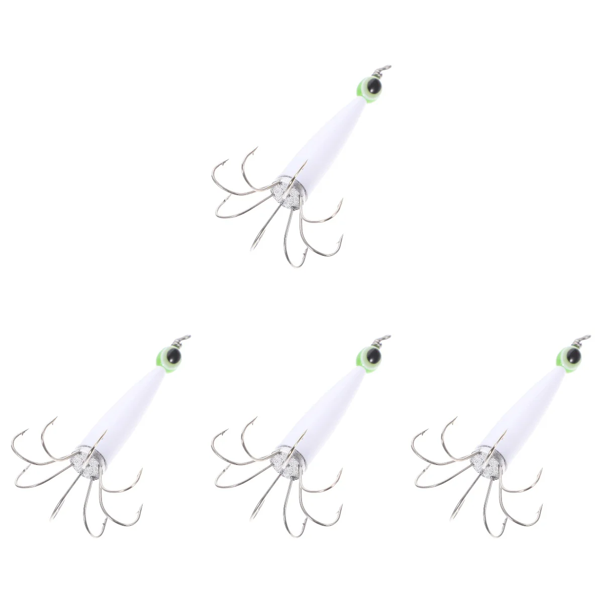 Set 4 Octopus Squid Hook Fish Lure Iron Fishing Baits Cuttlefish Durable Row Tackle Lures
Set 4 Octopus Squid Hook Fish Lure Iron Fishing Baits Cuttlefish Durable Row Tackle Lures
