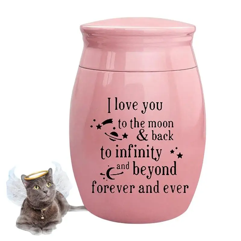 Мини-урна для домашних животных прах питомца урны I Love You To The Moon & Back собачья урна маленькие урны для домашних животных для собак кошек и зонти...
Мини-урна для домашних животных прах питомца урны I Love You To The Moon & Back собачья урна маленькие урны для домашних животных для собак кошек и зонти...