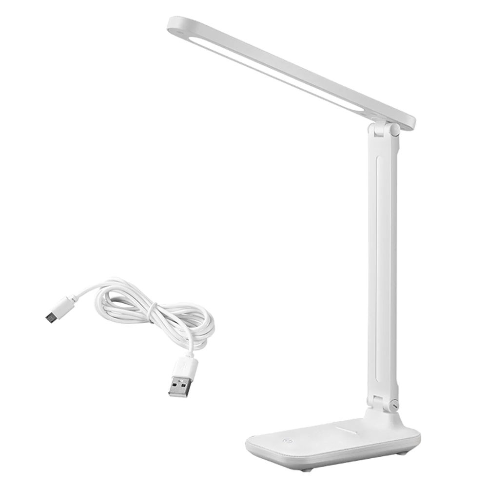 LED Touch Panel Desk Lamp 3-color Stepless Dimming Home Touch Control 180° Rotating Reading Night Light
LED Touch Panel Desk Lamp 3-color Stepless Dimming Home Touch Control 180° Rotating Reading Night Light