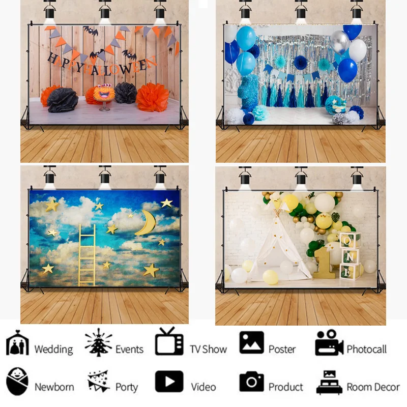 Newborn Baby Birthday Background First Birthday Party Balloon Flower Portrait Backdrop Photography Photo Studio LGH-04
Newborn Baby Birthday Background First Birthday Party Balloon Flower Portrait Backdrop Photography Photo Studio LGH-04