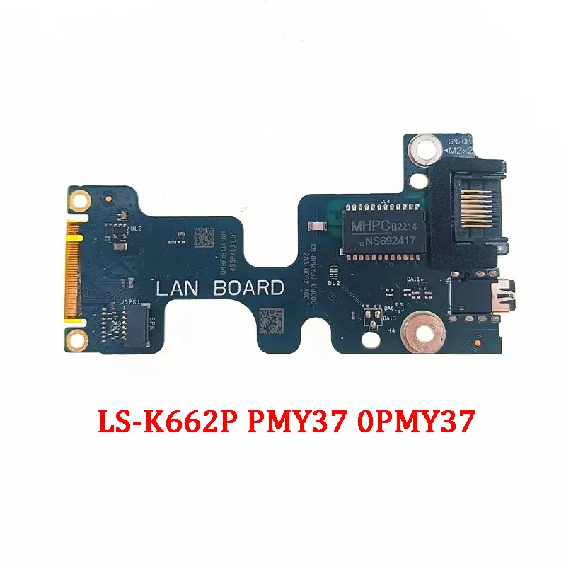 Новая оригинальная плата для замены аудиосистемы ноутбука RJ45 Dell G15 5510 5511 GDL55 LS-K662P