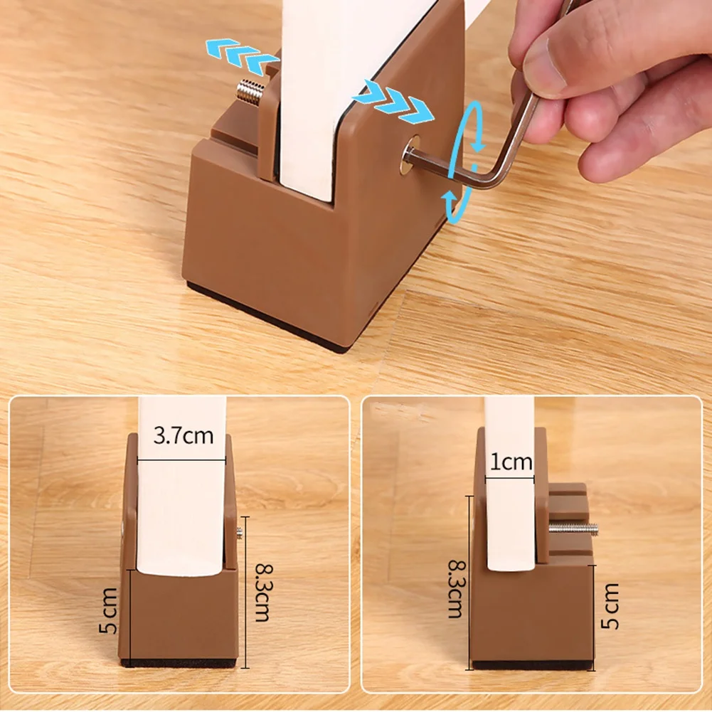 Adjustable Chair Feet Riser with Screw Clamp 2Inch Height Sofa Tables Bed Furniture Risers Square Round Chair Legs Brown
Adjustable Chair Feet Riser with Screw Clamp 2Inch Height Sofa Tables Bed Furniture Risers Square Round Chair Legs Brown