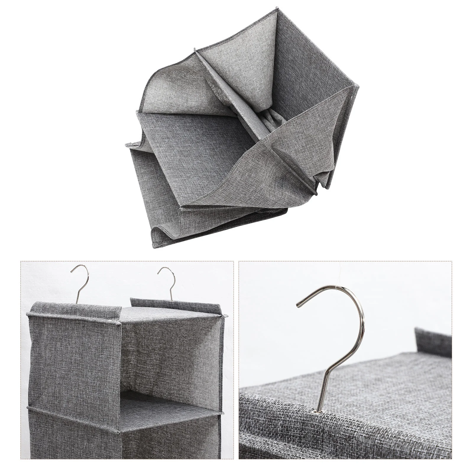 Organizer Closet Hanging Storage Clothes Wardrobe Shelves Organizers Sweater Shelf 3 The Door Over Cloth Foldable Rack Bag Bins
Organizer Closet Hanging Storage Clothes Wardrobe Shelves Organizers Sweater Shelf 3 The Door Over Cloth Foldable Rack Bag Bins