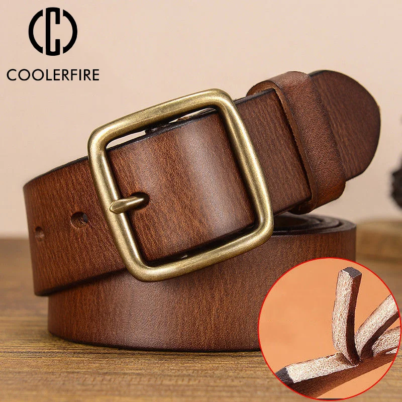 Men Luxury 100% Full Grain Genuine Leather Belt Fashion High Quality Designer Belt Retro First Layer Cowhide Jeans Strap TM099
Men Luxury 100% Full Grain Genuine Leather Belt Fashion High Quality Designer Belt Retro First Layer Cowhide Jeans Strap TM099