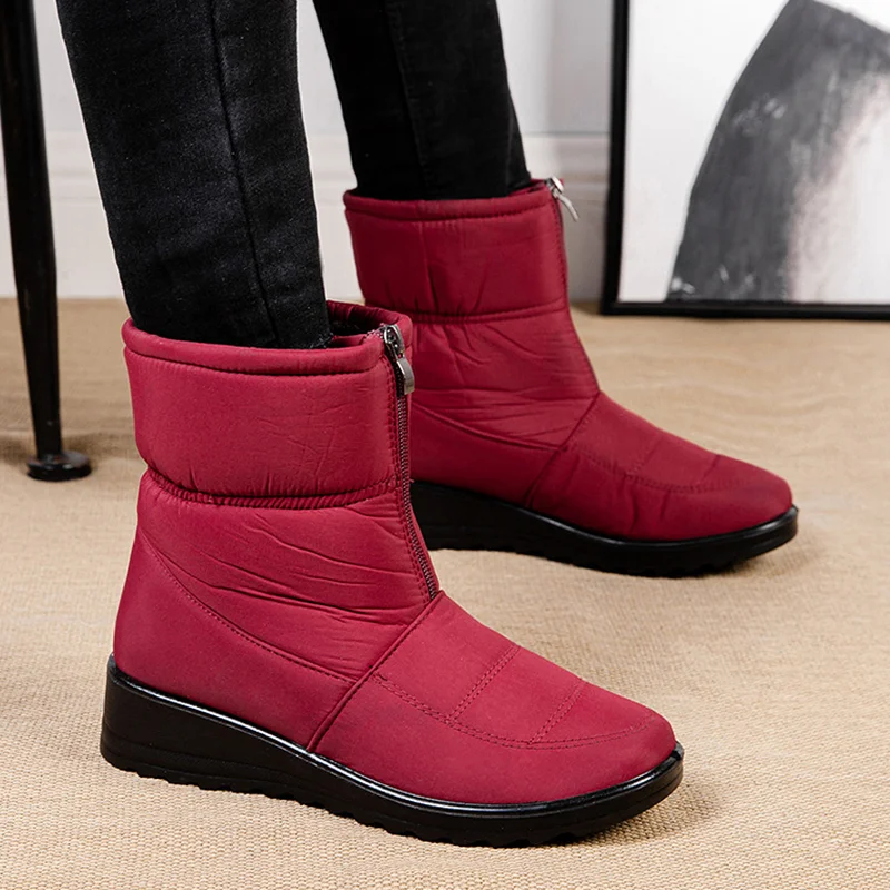 Women's boots New waterproof snow boots Women's 2022 winter thick plush ankle boots Non slip warm cotton pad rain boots HXN0010
Women's boots New waterproof snow boots Women's 2022 winter thick plush ankle boots Non slip warm cotton pad rain boots HXN0010