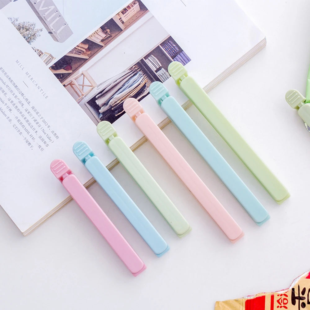 5Pcs/Set Colorful Sealing Clip Snack Food Clip Sealing Bag Clip Plastic Bag Clip Food Kitchen Sealing Accessories Tools
5Pcs/Set Colorful Sealing Clip Snack Food Clip Sealing Bag Clip Plastic Bag Clip Food Kitchen Sealing Accessories Tools