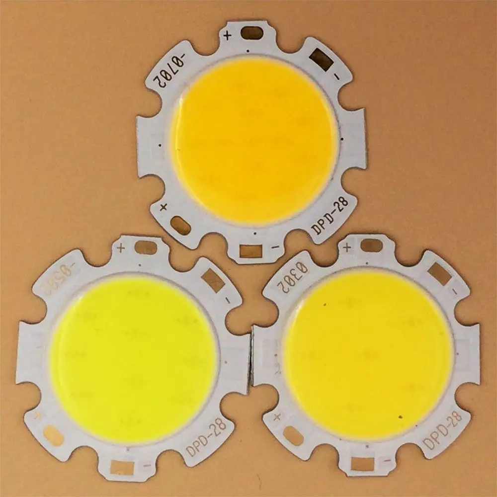 

5W 7W 9W LED Source Chip 28MM Light-Emitting Diode Durable Light Beads for Indoor Spotlight Down Light