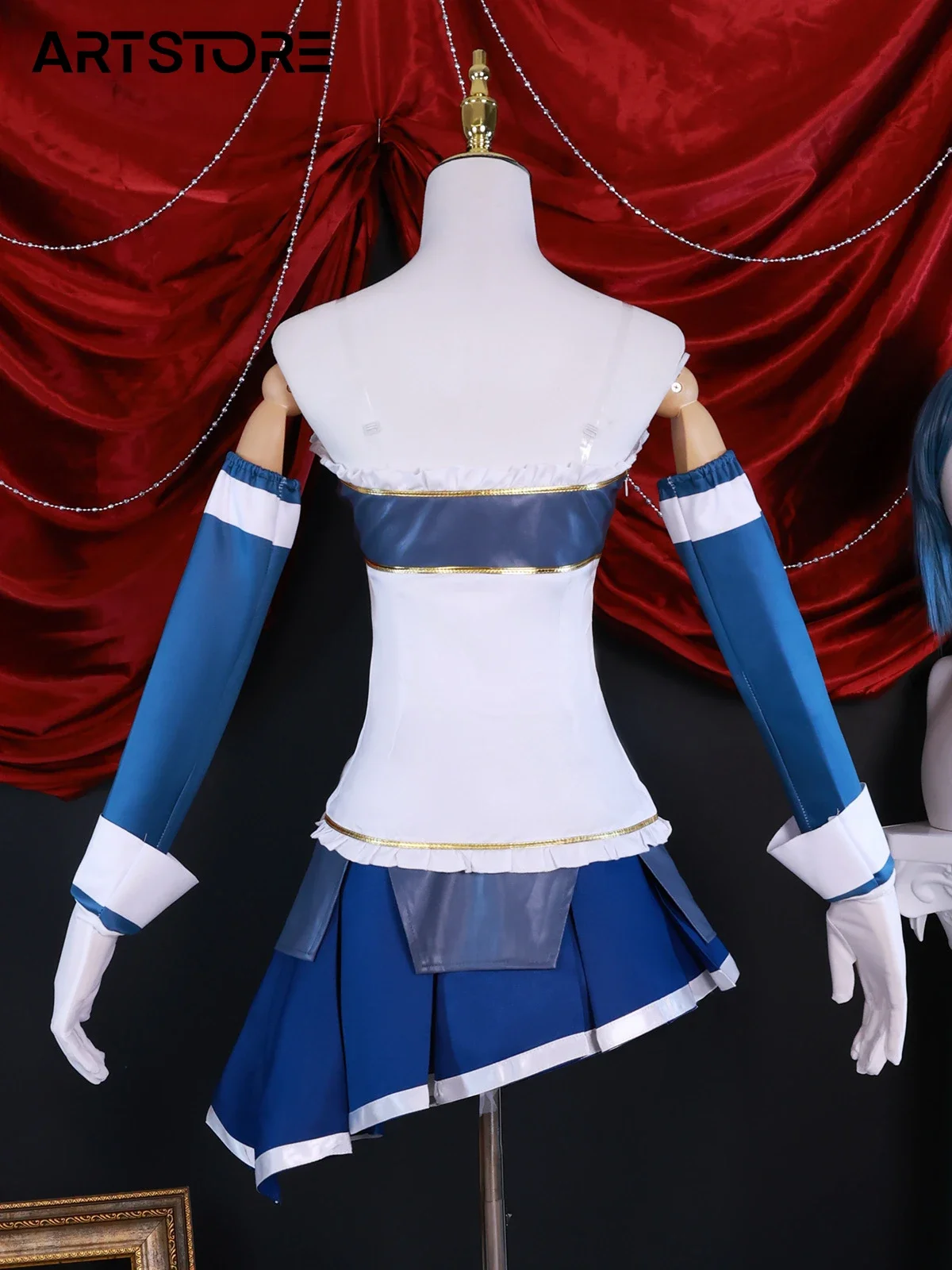 Косплей-костюм из игры Puella Magi Madoka Magica Miki Sayaka ролевая игра комикс с платьем на