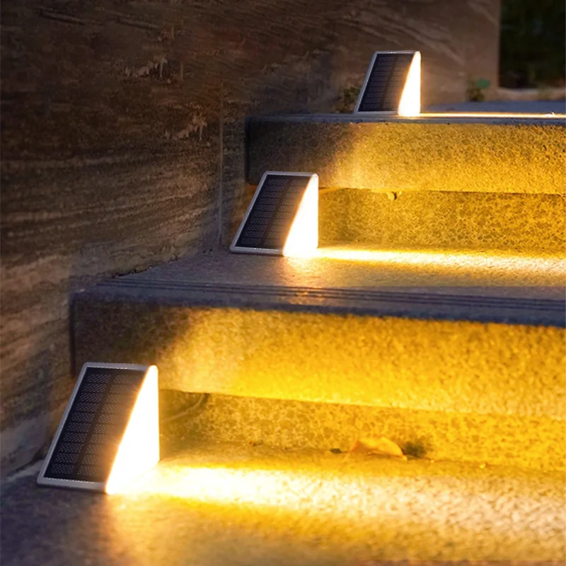 LED Solar Step Lights Waterproof Outdoor Stair Lights Garden Light Deck Lights for Yard Patio Walkways Front Door Pathway Decor
LED Solar Step Lights Waterproof Outdoor Stair Lights Garden Light Deck Lights for Yard Patio Walkways Front Door Pathway Decor