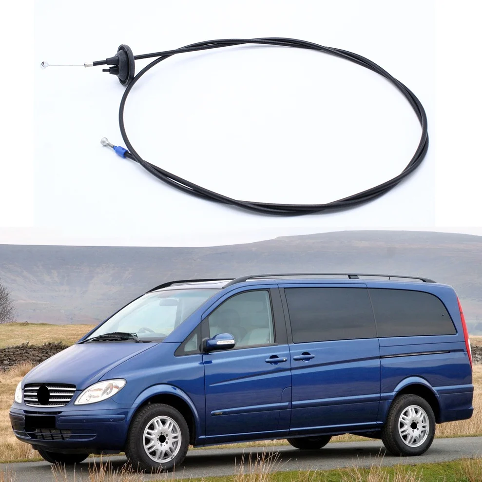 Передняя защелка капота двигателя, защелка капота, кабель для Benz Vito/Viano W639 2003-2014 A6397500359 
Передняя защелка капота двигателя, защелка капота, кабель для Benz Vito/Viano W639 2003-2014 A6397500359