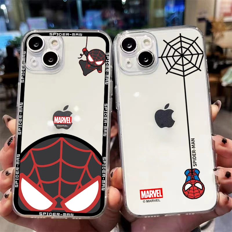 Cartoon Spiderman For iPhone 13 12 Pro Max Mini 11 Pro X XR XS Max 6 6S 7 8 Plus Se2 Clear Phone Case Funda Full Protection
Cartoon Spiderman For iPhone 13 12 Pro Max Mini 11 Pro X XR XS Max 6 6S 7 8 Plus Se2 Clear Phone Case Funda Full Protection