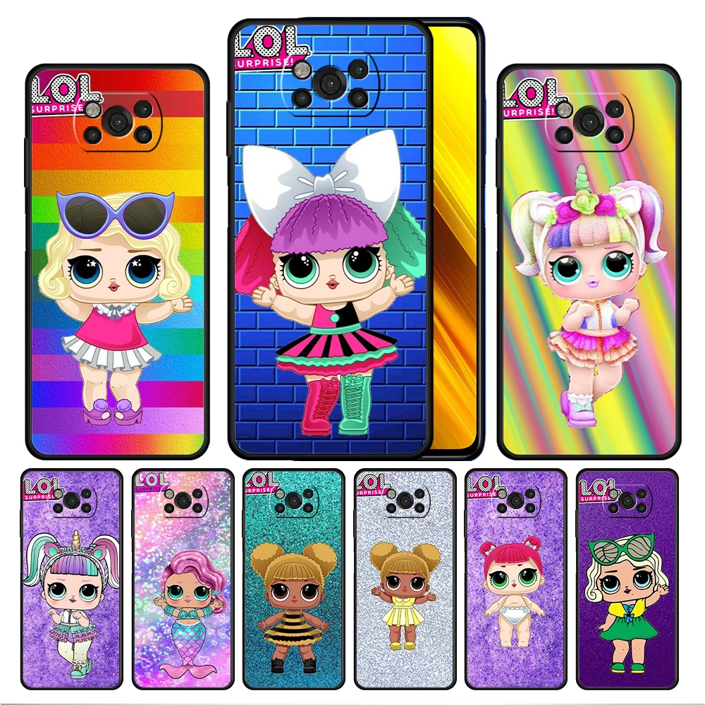 LOL Surprise Colors Case Cover for Xiaomi Poco X3 NFC X4 F1 F2 F3 Redmi Note 9s 9 8 8T 10 11S Pro Cell Luxury Coque Trend Soft
LOL Surprise Colors Case Cover for Xiaomi Poco X3 NFC X4 F1 F2 F3 Redmi Note 9s 9 8 8T 10 11S Pro Cell Luxury Coque Trend Soft