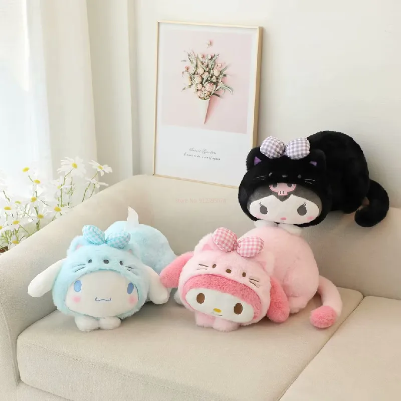Sanrio Kawaii Kuromi My Melody Cinnamoroll Plush Toy Doll Paper Towel Cover Cartoon Soft Stuffed Plushie Children Pillow Dolls
Sanrio Kawaii Kuromi My Melody Cinnamoroll Plush Toy Doll Paper Towel Cover Cartoon Soft Stuffed Plushie Children Pillow Dolls