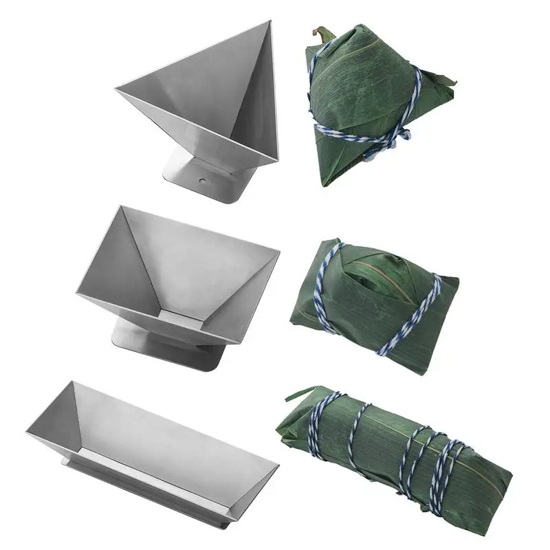 Stainless Steel Sticky Rice Dumpling Mold Non-stick Non-toxic Mold Triangular Machine Makers Equipment Kitchen Accessories
Stainless Steel Sticky Rice Dumpling Mold Non-stick Non-toxic Mold Triangular Machine Makers Equipment Kitchen Accessories