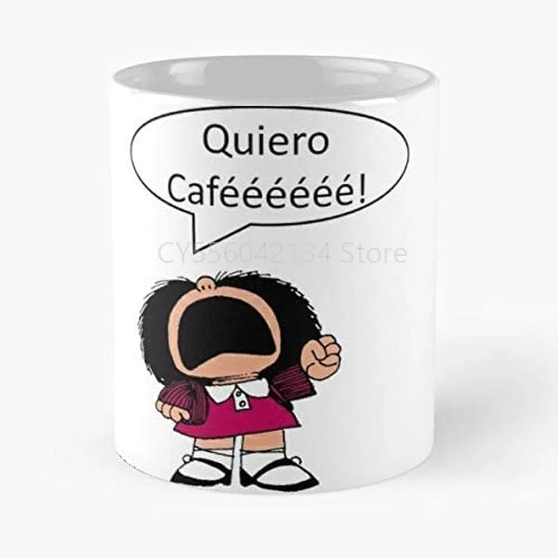 Coffee Mafalda, Coffee, Best 11 Ounce Ceramic Mug - Classic Mug for Coffee, Tea, Chocolate or Latte
Coffee Mafalda, Coffee, Best 11 Ounce Ceramic Mug - Classic Mug for Coffee, Tea, Chocolate or Latte