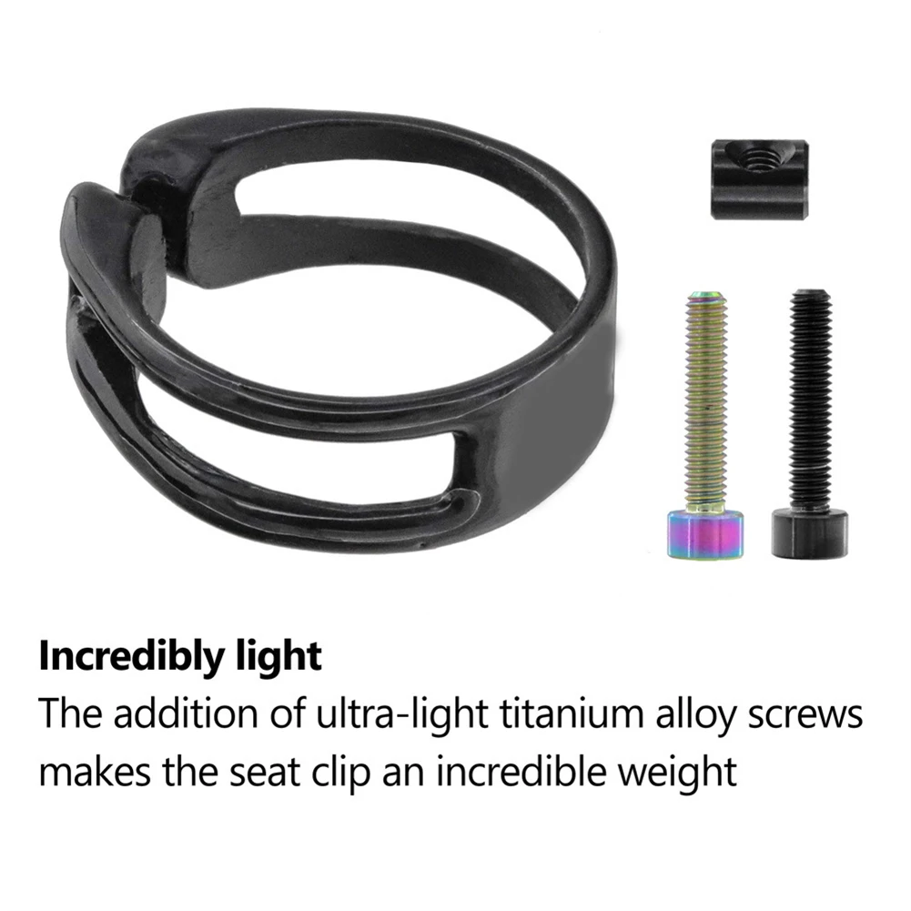 2023 New Ultralight 6g Carbon Fiber Seatpost Tube Clamp Tube Lock Bike Bicycle Clamp MTB Road Bike Seat Tube Clip Bike Parts
2023 New Ultralight 6g Carbon Fiber Seatpost Tube Clamp Tube Lock Bike Bicycle Clamp MTB Road Bike Seat Tube Clip Bike Parts