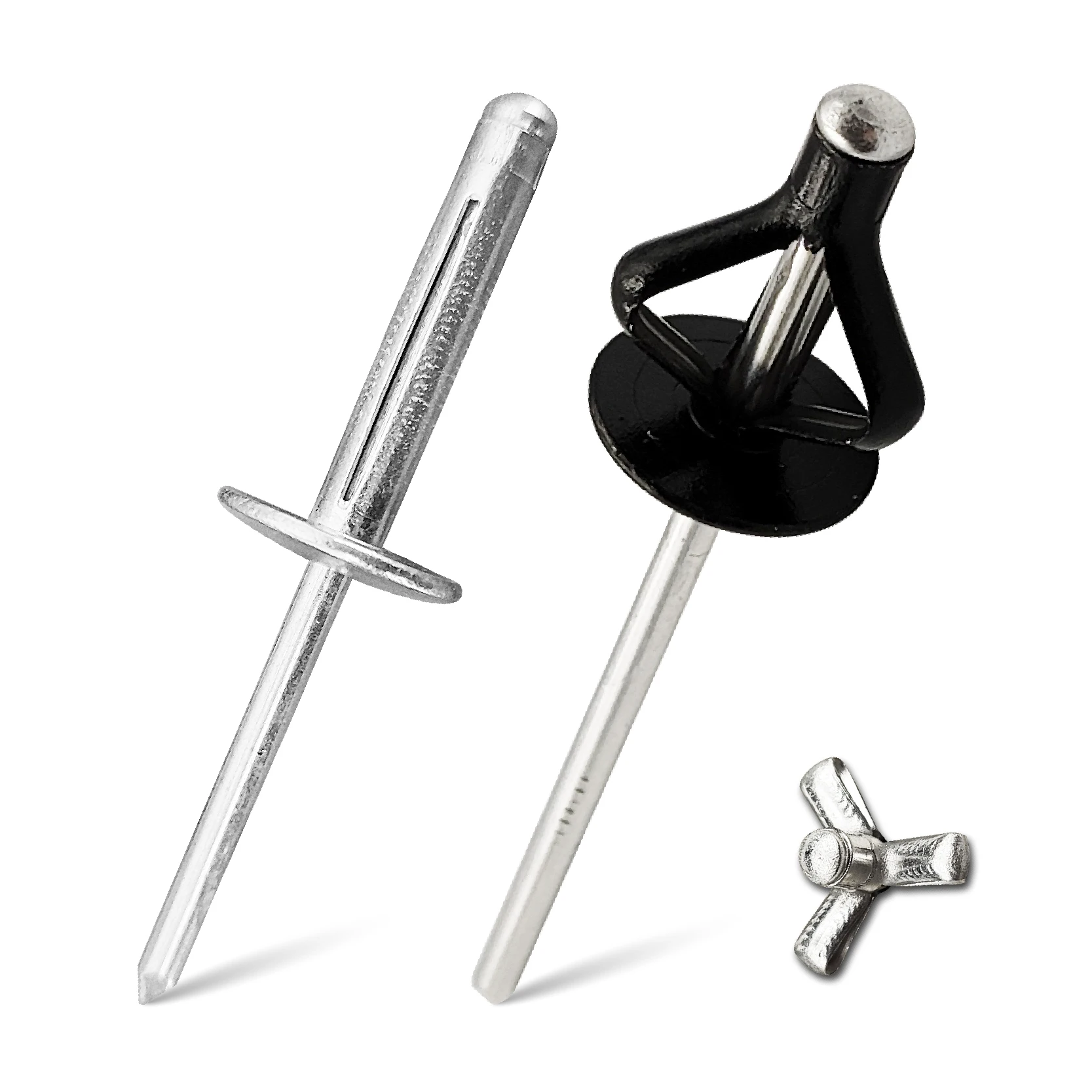 30/50 шт., тройные заклепки с большими фланцами, черные/серебристые алюминиевые складные глухие заклепки, всплывающие глухие заклепки диаметром 3,2/4,0/4,8/6,4 мм
30/50 шт., тройные заклепки с большими фланцами, черные/серебристые алюминиевые складные глухие заклепки, всплывающие глухие заклепки диаметром 3,2/4,0/4,8/6,4 мм