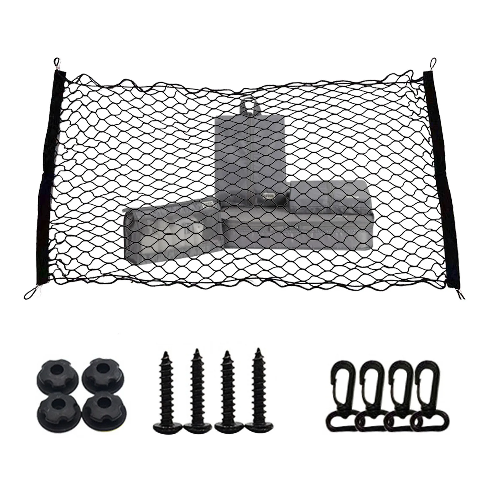 Универсальная тянущаяся сетка для грузовика, органайзер для автомобиля, сетка с крючками, сверхпрочная сетка для багажа, аксессуары для салона автомобиля, 110x60 см
Универсальная тянущаяся сетка для грузовика, органайзер для автомобиля, сетка с крючками, сверхпрочная сетка для багажа, аксессуары для салона автомобиля, 110x60 см