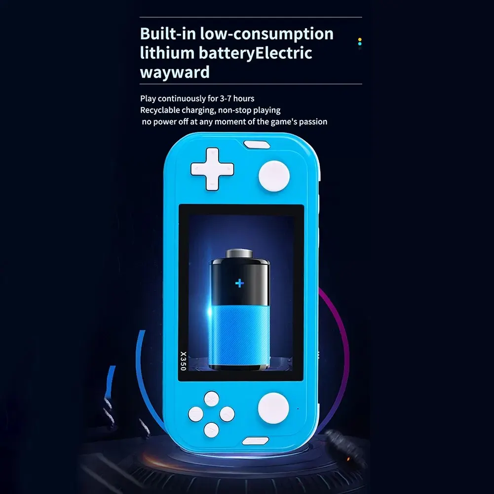 NEW2023 inch IPS Screen 6800+ Games Handheld Game Player Retro Video Gaming Console
NEW2023 inch IPS Screen 6800+ Games Handheld Game Player Retro Video Gaming Console