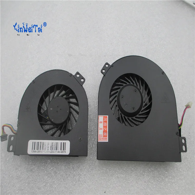 NEW CPU & GPU FAN FOR DELL Precision M4700 Cooling Fan MG60120V1-C170-S9A DC28000B3SL CMH49 1G40N MG60150V1-C030-S9A DC28000B2SL
NEW CPU & GPU FAN FOR DELL Precision M4700 Cooling Fan MG60120V1-C170-S9A DC28000B3SL CMH49 1G40N MG60150V1-C030-S9A DC28000B2SL