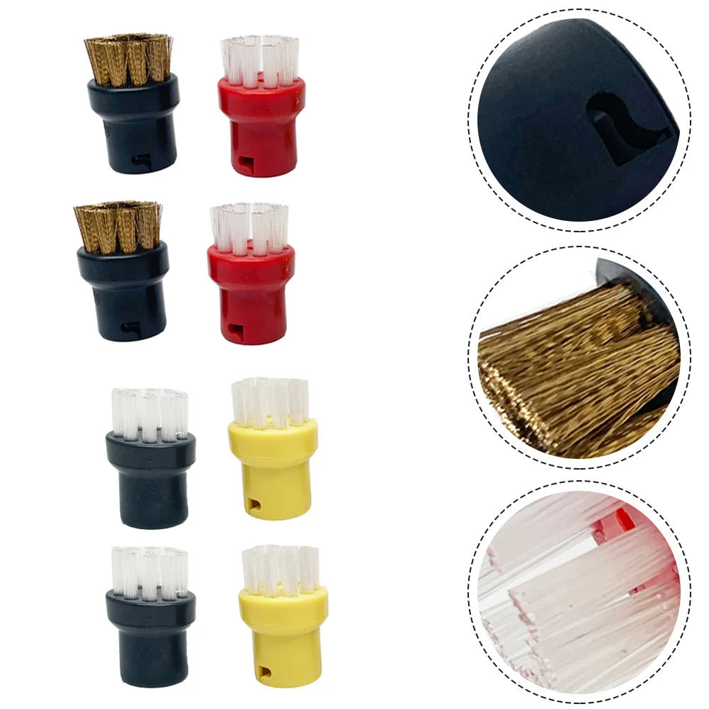 8 Pack Nylon + Brass Wire Brush Tool Nozzles For Karcher SC1 SC2 CTK10 SC3 SC7 Household Supplies Accessory
8 Pack Nylon + Brass Wire Brush Tool Nozzles For Karcher SC1 SC2 CTK10 SC3 SC7 Household Supplies Accessory