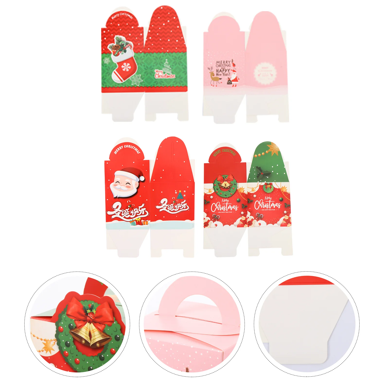 20pcs Paper Favor Box Box Christmas Gift Box Festival Gift Box Christmas Treat Boxes Christmas Tree Gift Box
20pcs Paper Favor Box Box Christmas Gift Box Festival Gift Box Christmas Treat Boxes Christmas Tree Gift Box