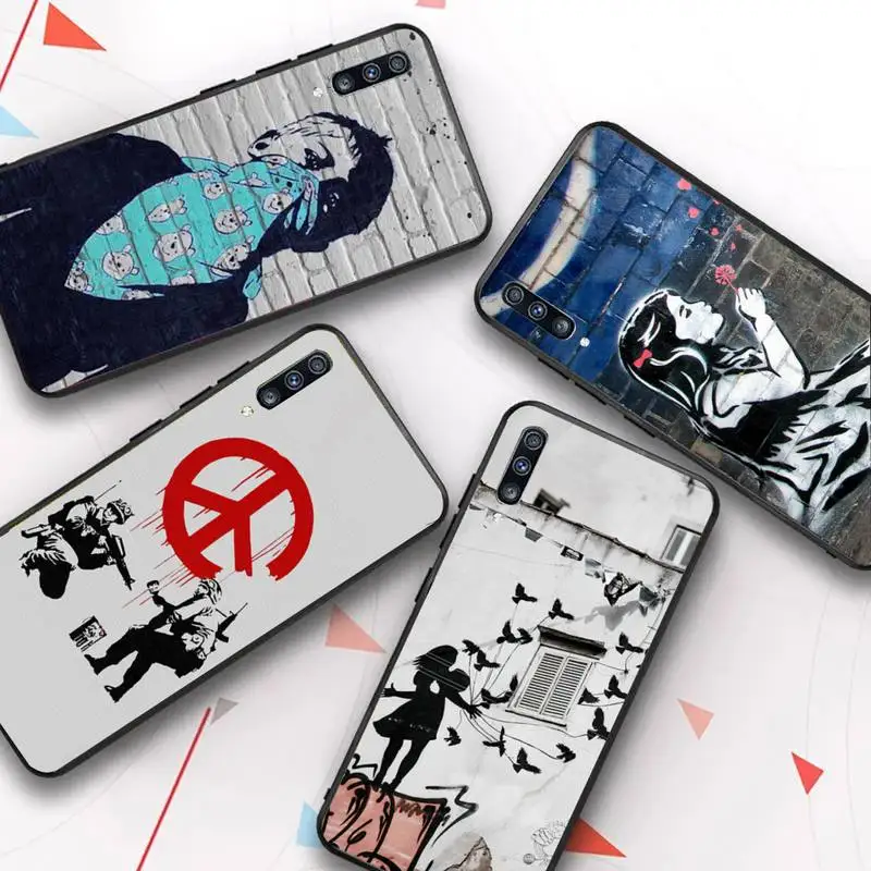 FHNBLJ Banksy Graffiti Phone Case for Samsung A51 A30s A52 A71 A12 for Huawei Honor 10i for OPPO vivo Y11 cover
FHNBLJ Banksy Graffiti Phone Case for Samsung A51 A30s A52 A71 A12 for Huawei Honor 10i for OPPO vivo Y11 cover