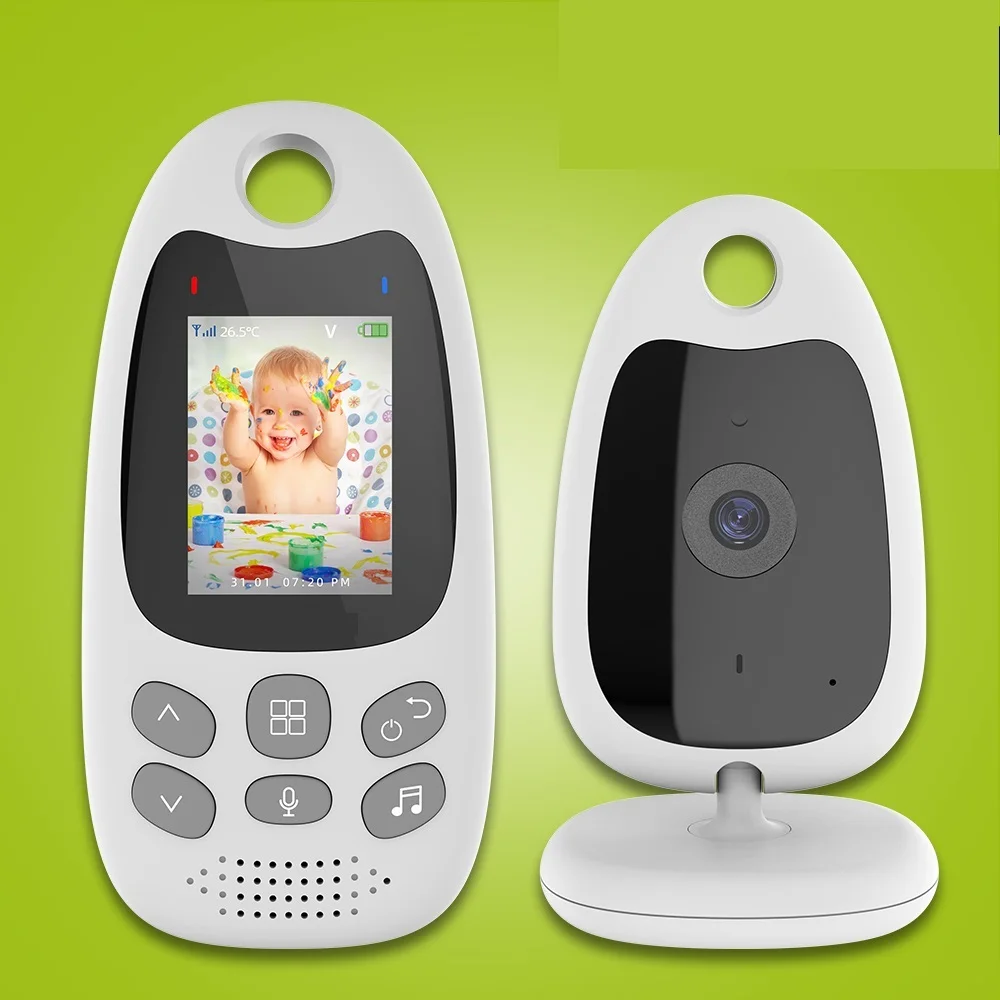 NEW Wireless Video Baby Monitor 2.0 Inch Intercom Temperature Monitoring Night Vision Security Camera Newborns Nanny Sitter 
NEW Wireless Video Baby Monitor 2.0 Inch Intercom Temperature Monitoring Night Vision Security Camera Newborns Nanny Sitter