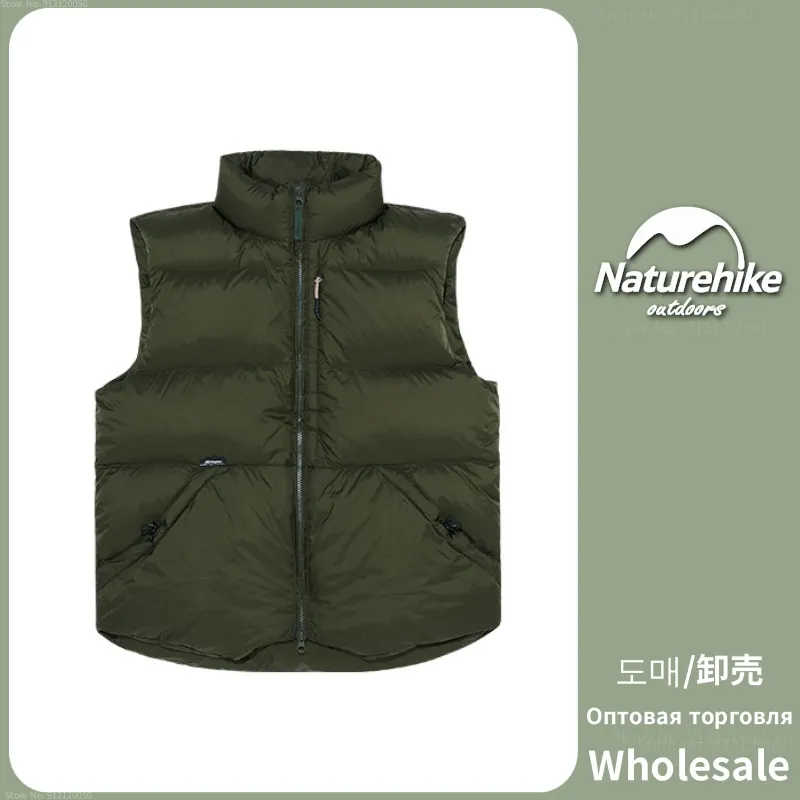 Теплая куртка Naturehike для кемпинга на природе, белый гусиный пух, 90% гусиный пух, ультра светильник, воротник-стойка, пуховой жилет, термальная куртка для походов
Теплая куртка Naturehike для кемпинга на природе, белый гусиный пух, 90% гусиный пух, ультра светильник, воротник-стойка, пуховой жилет, термальная куртка для походов