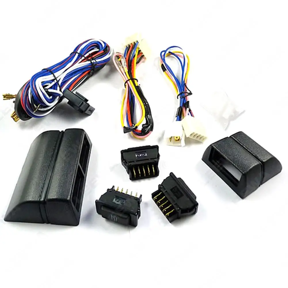 Universal Glass Lifter Power Window Switch 3-Switch Rocker Box Type Window Regulator With Holder And Wire Harness
Universal Glass Lifter Power Window Switch 3-Switch Rocker Box Type Window Regulator With Holder And Wire Harness