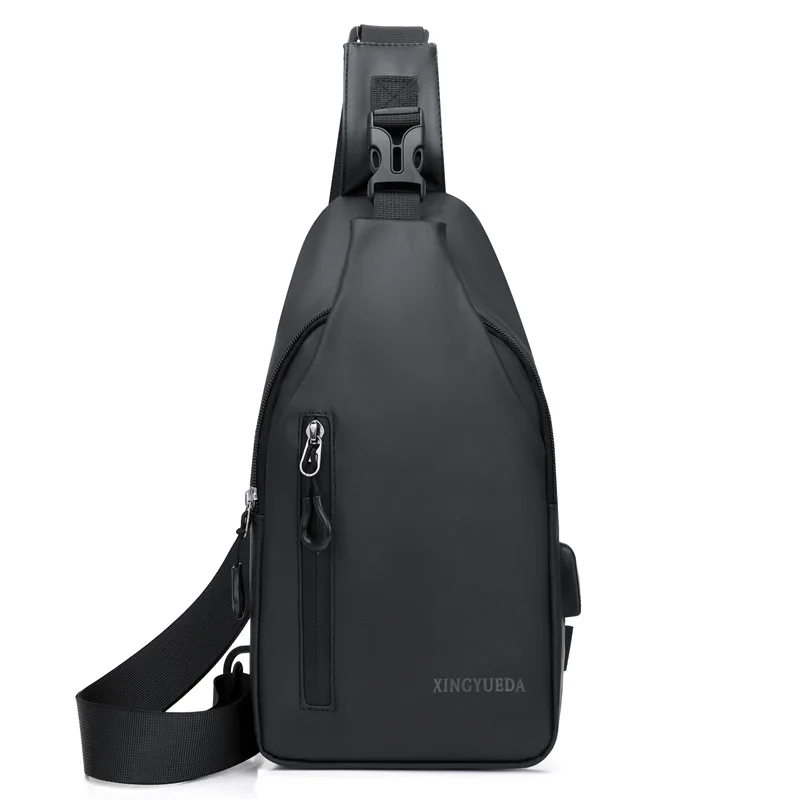 New Men's Chest Bag Leisure Large-capacity One-shoulder Messenger Bag Korean Locomotive Bag Water-repellent Trendy Crossbody Bag
New Men's Chest Bag Leisure Large-capacity One-shoulder Messenger Bag Korean Locomotive Bag Water-repellent Trendy Crossbody Bag