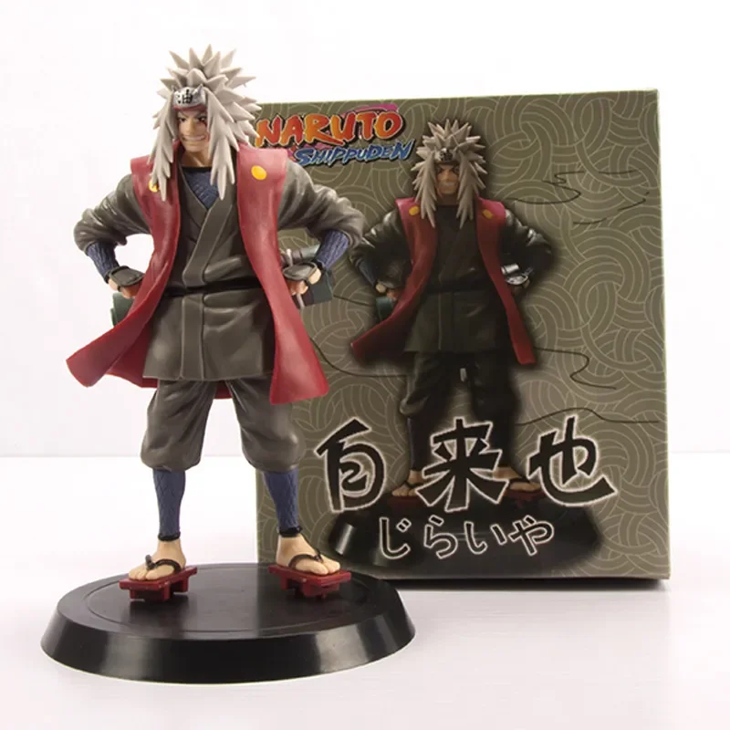 NARUTO Shippuden 19cm Jiraiya Figure Standings Figurines Uzumaki Naruto PVC Action Figure Collectible Model Toy BOX
NARUTO Shippuden 19cm Jiraiya Figure Standings Figurines Uzumaki Naruto PVC Action Figure Collectible Model Toy BOX