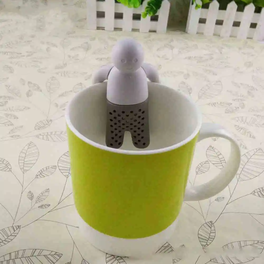 Little Cute Making Brewing Tools Friendly Mister Cups Filter Drain AntiFouling Interesting Mugs Life Silicone Teapot Strainer 
Little Cute Making Brewing Tools Friendly Mister Cups Filter Drain AntiFouling Interesting Mugs Life Silicone Teapot Strainer