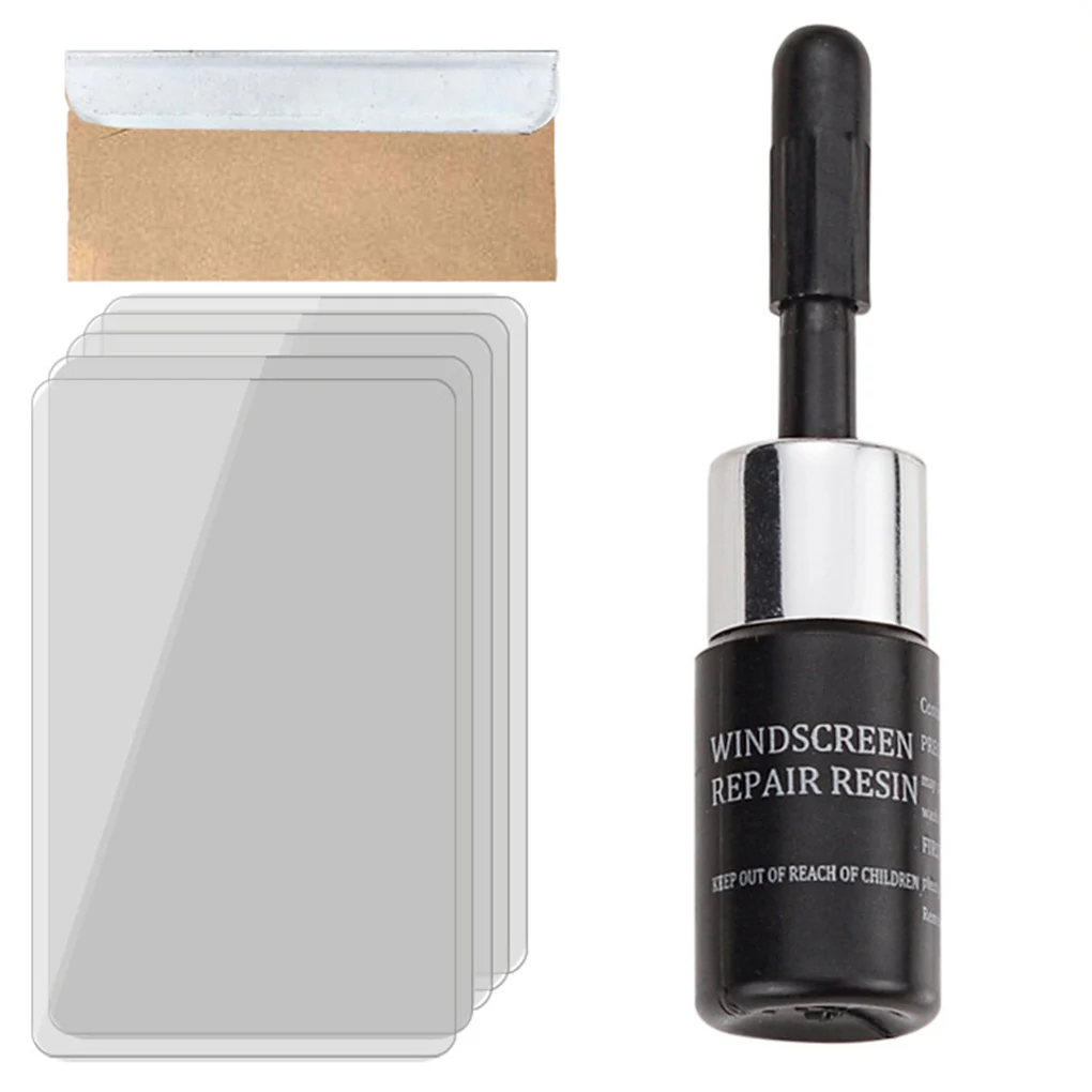 Glass Repair Fluid Automotive Windscreen Scratch Repair Kit Car Window Crack Chip Removal Tool, White
Glass Repair Fluid Automotive Windscreen Scratch Repair Kit Car Window Crack Chip Removal Tool, White