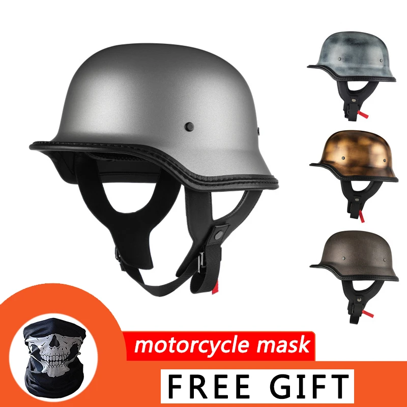 Motorcycle Helmet German Vintage Motorcycle Open Face Retro Half Helmet Pilot Casco Moto For Yamaha MT07 MT09 MT03 XJ6 TMAX500
Motorcycle Helmet German Vintage Motorcycle Open Face Retro Half Helmet Pilot Casco Moto For Yamaha MT07 MT09 MT03 XJ6 TMAX500
