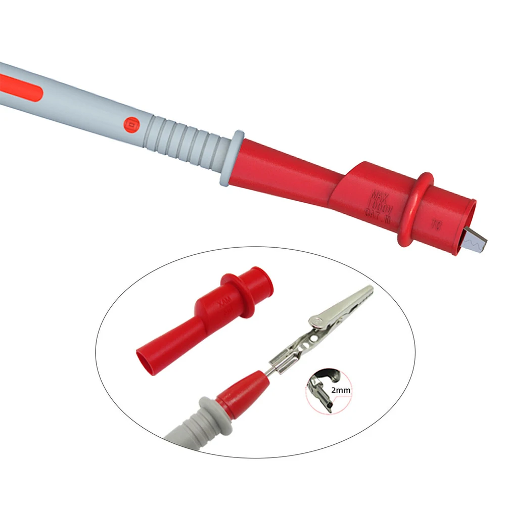 Durable Alligator Clip Test Probe 4* 4pcs Crocodile Clamp Insulated Iron + PVC Multimeter Push Welding Assembly
Durable Alligator Clip Test Probe 4* 4pcs Crocodile Clamp Insulated Iron + PVC Multimeter Push Welding Assembly
