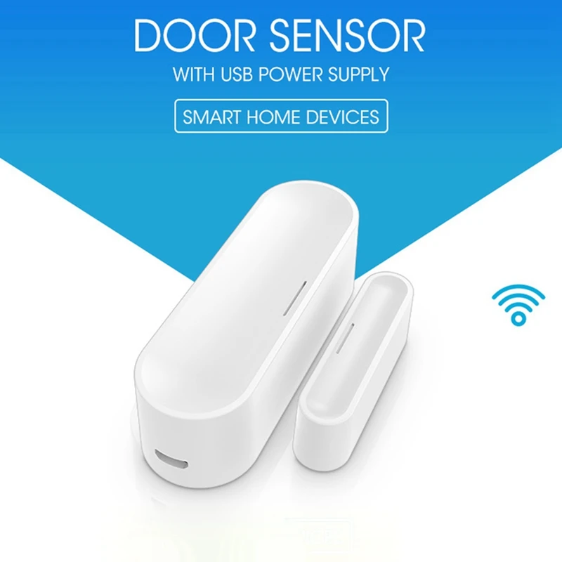 Plastic Door Window Sensor Wifi Smart Home Wireless Door Detectors USB Open/Close APP Remote Alarm
Plastic Door Window Sensor Wifi Smart Home Wireless Door Detectors USB Open/Close APP Remote Alarm