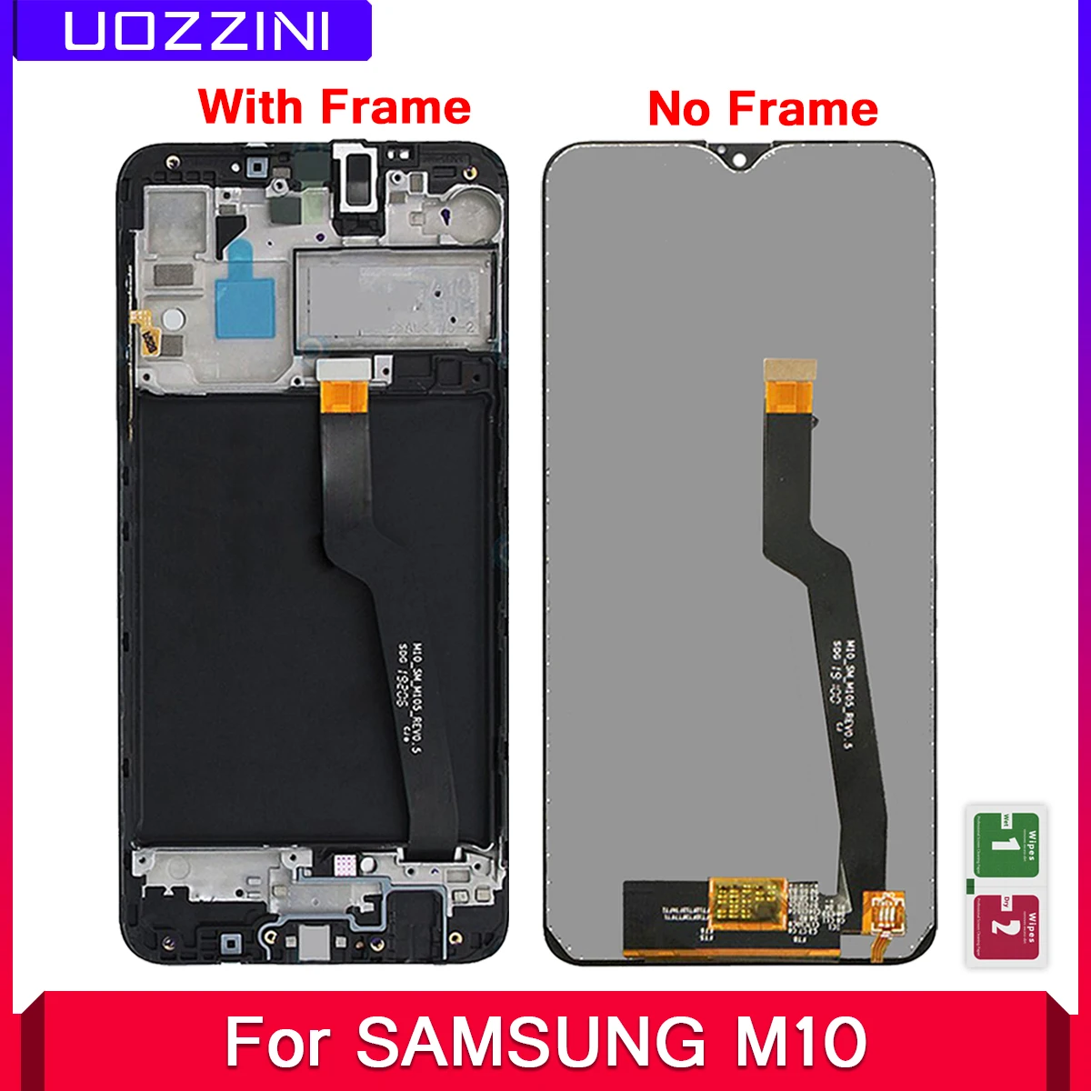 Протестированный ЖК-дисплей для Samsung Galaxy M10 2019 SM-105 M105F M105DS с сенсорным экраном и