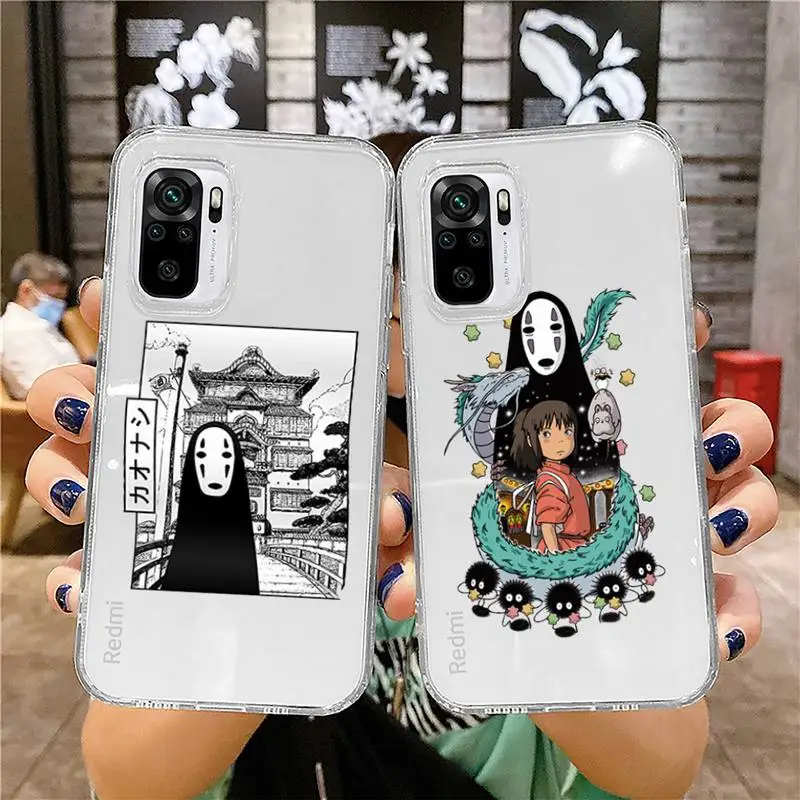 Spirited Away anime Phone Case Transparent for Xiaomi mi 10T Poco F3 X3 M3 Redmi Note 11 8 9 9S 10 Pro
Spirited Away anime Phone Case Transparent for Xiaomi mi 10T Poco F3 X3 M3 Redmi Note 11 8 9 9S 10 Pro