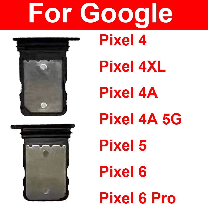 Слот для SIM-карты держатель лотка HTC Google Pixel 4 4XL 4A Φ 5 Sim Reader слот модуль гнезда