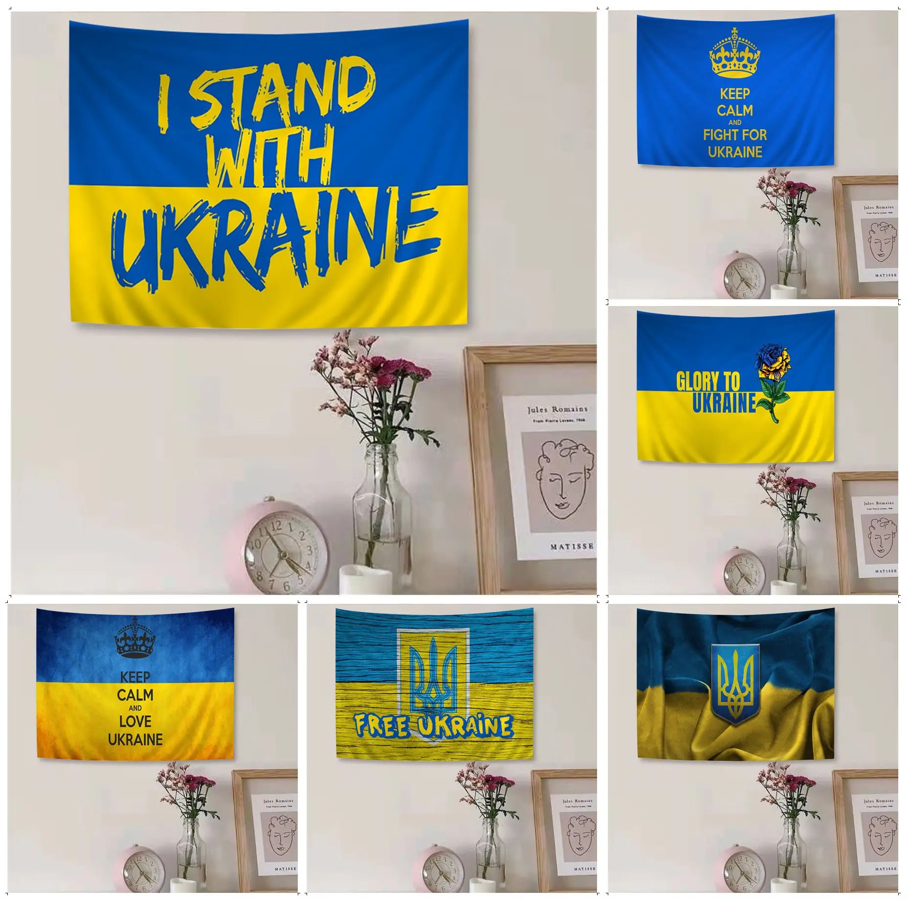 Ukraine Flag Hippie Wall Hanging Tapestries Home Decoration Hippie Bohemian Decoration Divination INS Home Decor
Ukraine Flag Hippie Wall Hanging Tapestries Home Decoration Hippie Bohemian Decoration Divination INS Home Decor